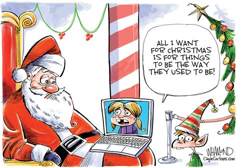 Editorial Cartoon All I Want For Christmas By Dave Whamond The Independent News Events