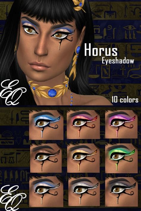 Evilquinzel S Horus Eyeshadow In Sims Challenges Sims Cc