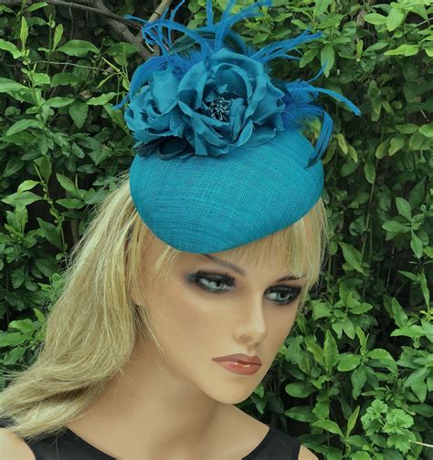 Wedding Hat, Women's Fascinator Hat, Ladies Derby Hat, Women's Formal ...