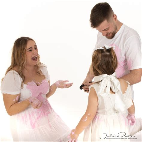 Gender Reveal Photo Shoot For Paige Jason And Isla Julian Porter