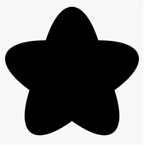 Star Fat Rounded Star Icon Png Transparent Png Kindpng