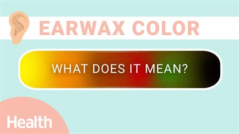 Your Earwax Reveals What About Your Health Heres What Your Earwax