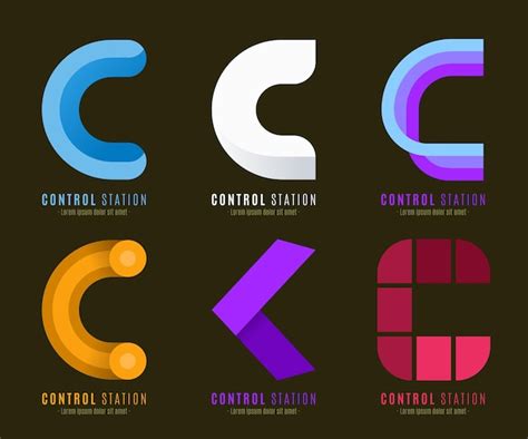 Colecci N De Plantillas De Logotipo Plano C Vector Gratis