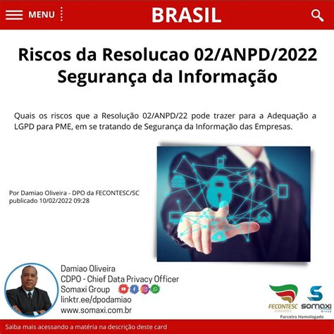 Especialista Alerta Sobre Os Riscos Da Dispensa à Adequação Da Lgpd