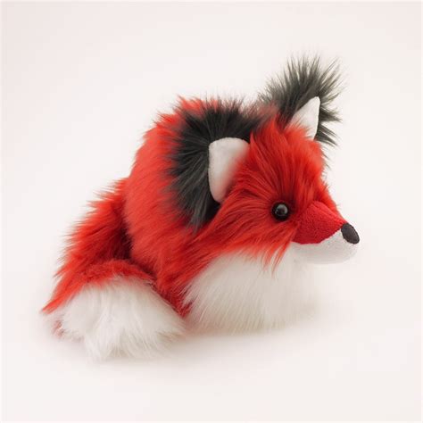 Poppy Red Fox Stuffed Animal Cute Fox Plush Toy Kawaii Plushie - Etsy