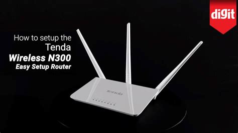 Tenda Wireless N Easy Setup Router How To Setup Youtube