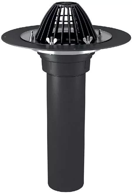 ТЕХНОНИКОЛЬ воронка 110х450мм с обжимным фланцем обогреваемая: купить ...