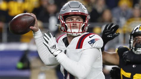 Patriots Steelers Takeaways Bailey Zappes 3 Tds Lead Pats To Upset