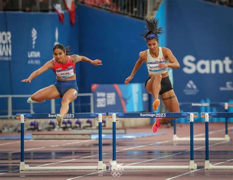 GIANNA WOODRUFF CLASIFICÓ A LA FINAL DE LOS 400 METROS CON VALLAS DE