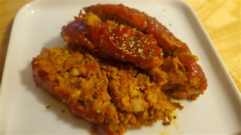 Meatloaf With Stuffing Mix Instead Of Oatmeal Pam S Cutting Board Youtube