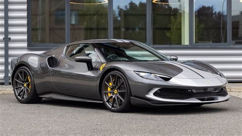 2022 Ferrari 296 Gtb Assetto Fiorano Grigio Silverstone Walkaround