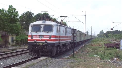 Brc Wap5 With 22210 Duronto Express Breaking The Speed Limit At Udvada