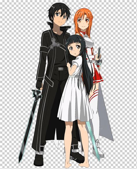 Kirito Asuna Sinon Arte De Espada En L Nea Animado Arte De Espada