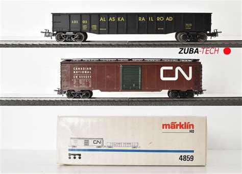 Märklin 4859 Güterwagen Set Alaska USA H0 WS mit OVP Kaufen auf Ricardo