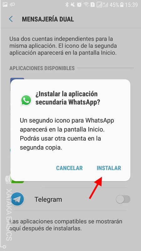 Cómo usar dos cuentas de WhatsApp en el mismo teléfono