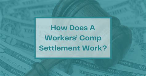 How Does A Workers Comp Settlement Work