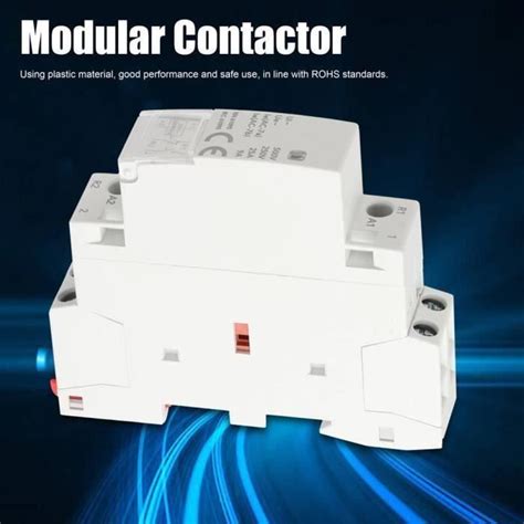 Module De Contacteur Modulaire Din P No Nc Tension Commande De