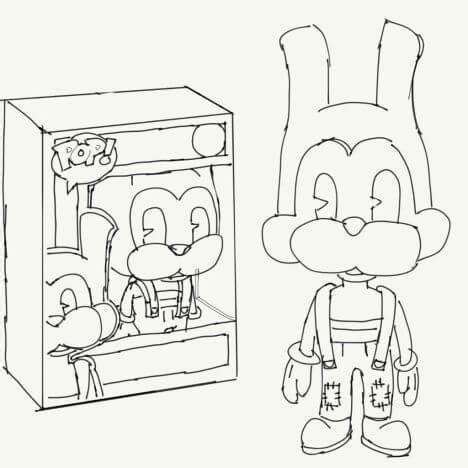 Bendy y la Máquina de Tinta para colorear imprimir e dibujar