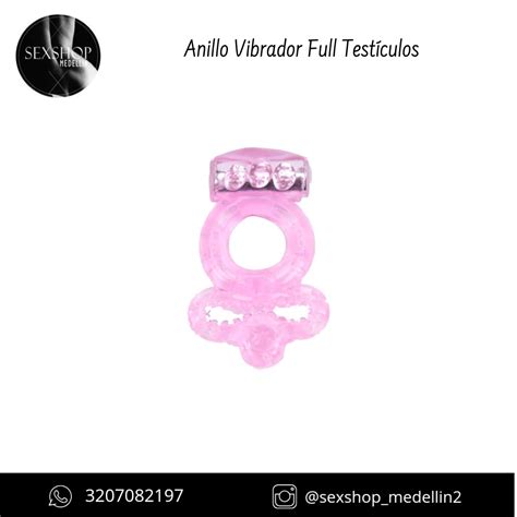 Anillo Vibrador Full Testículos Medellín Sex Shop