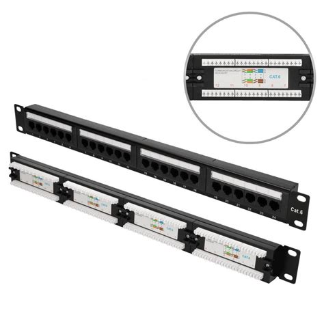 Extralink CAT6 UTP V2 Patchpanel 24 Port