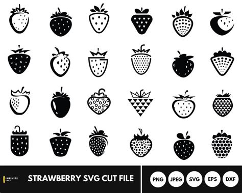 Strawberry Svg Strawberries Svg Strawberry Clipart Fruit Svg Teacher