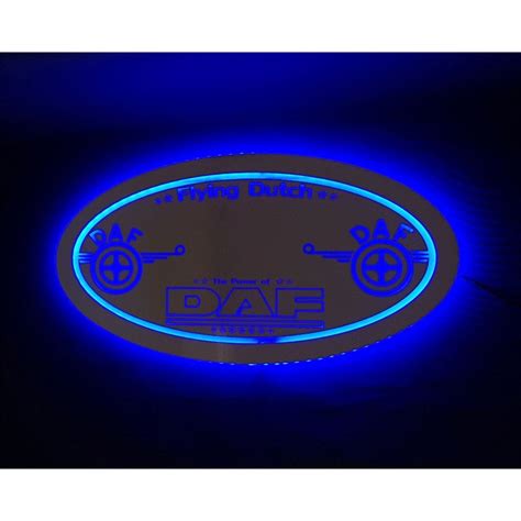 Daf Led Spiegel Logo Ledbord Vrachtwagenlogo Jks Truck