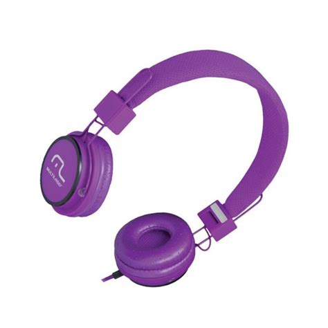 Headphone Multilaser Fun C Microfone Roxo PH090