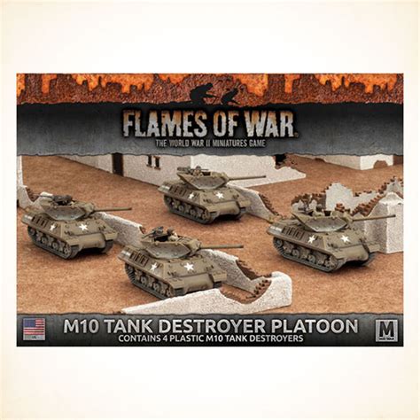 [UBX53] M10 3-Inch Tank Destroyer Platoon | Battlefield Hobbies