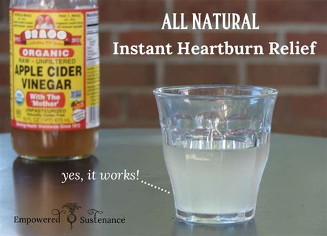 The All Natural Heartburn Remedy for Instant Relief