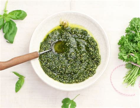 Coriander And Lemon Grass Pesto Recipe Abel And Cole