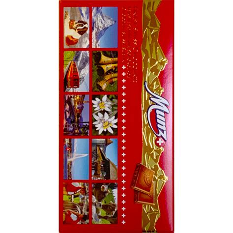Munz Finest Swiss Milk Chocolate Bar with Views, 3.5 oz - The Taste of ...