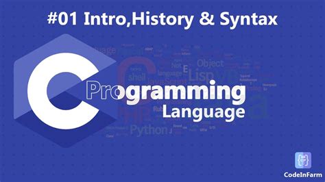 Getting Started With C Syntax And Basics Introduction To C Hello