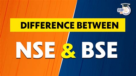 Difference Between Bse And Nse Definition Comparison