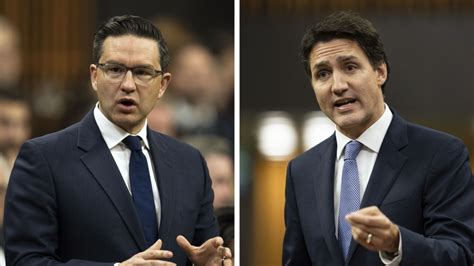 Pm Trudeau Poilievre Spar Over Recession Concerns Affordability Bill