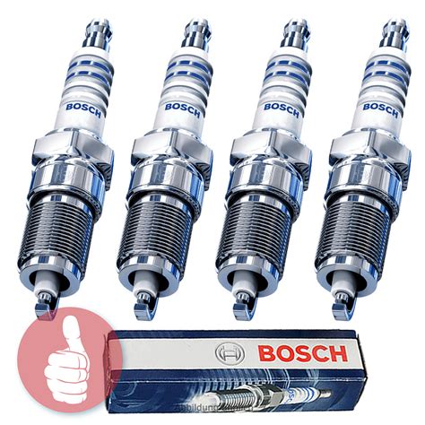 4 x Original BOSCH Zündkerzen 0242229660 eBay