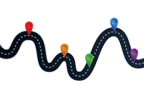 Peta Jalan Visi Gambar PNG | File Vektor Dan PSD | Unduh Gratis Di Pngtree