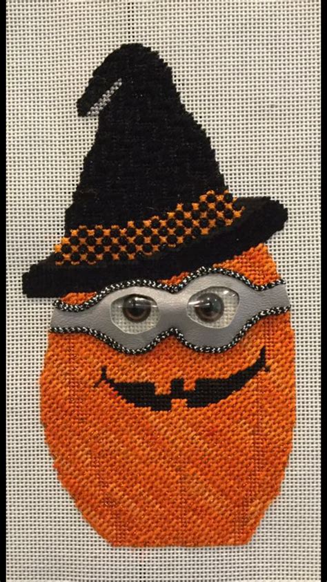 Pumpkin Needlepoint Designer Unknown Needlepoint Patterns Fall