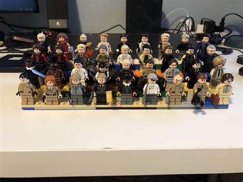 I made 36 James Bond Villains in Lego (Part 1 - Sean Connery - Roger ...