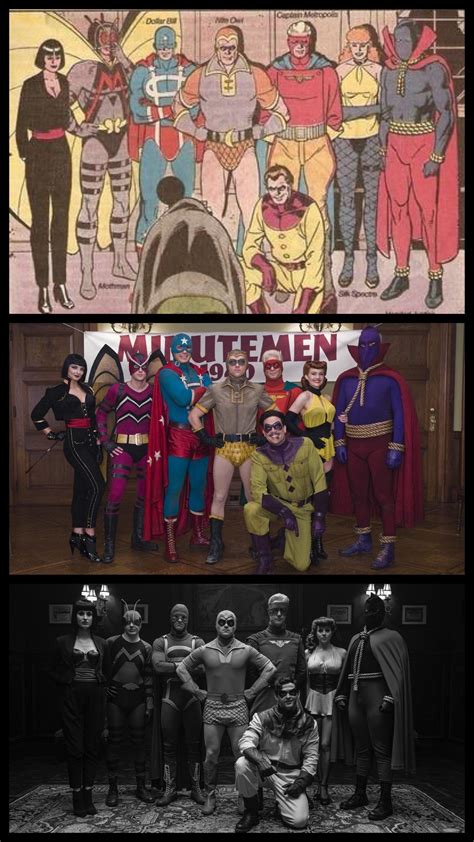 Comic, movie, series. : r/Watchmen