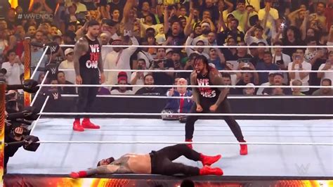 WWE Looks Back At Roman Reigns And The Usos In Ring History Against