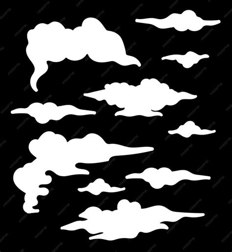 Premium Vector | Cloud illustration collection vector