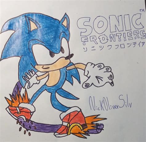 Sonic Frontiers fanart by NickOliverSilv by NickOliverSilv on DeviantArt