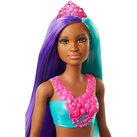 Mattel Barbie Dreamtopia Mermaid Doll 12 Inch Teal And Purple Hair