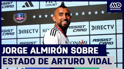 Jorge Almiron Se Refiere Al Estado De Salud De Arturo Vidal Y La