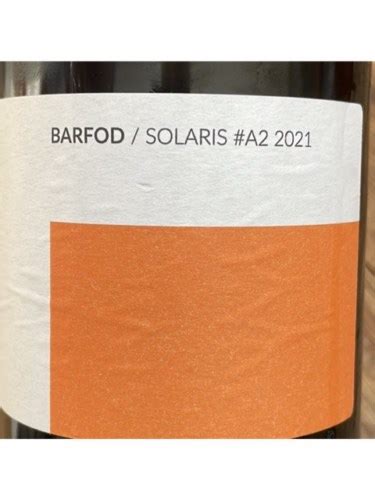 Barfod Solaris A2 Vivino US