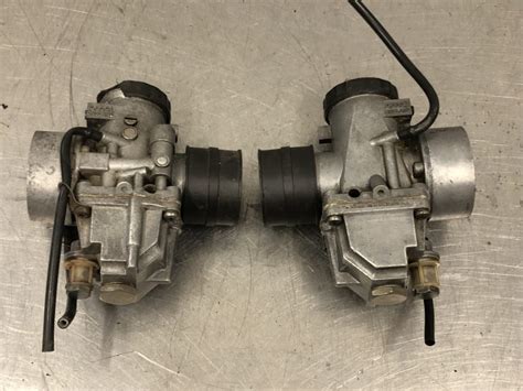 Sold Amal Mk Concentric Pair Carburettors Triumph T Bonneville