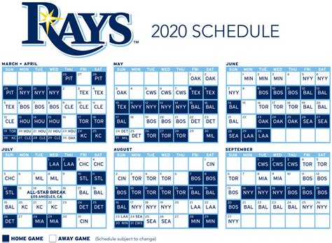 2020-tampa-bay-rays-schedule