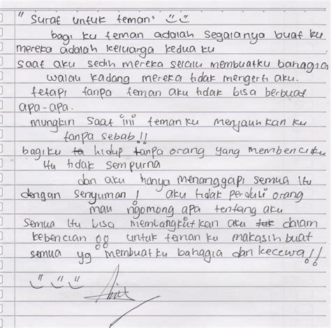 Contoh Personal Letter Postvil