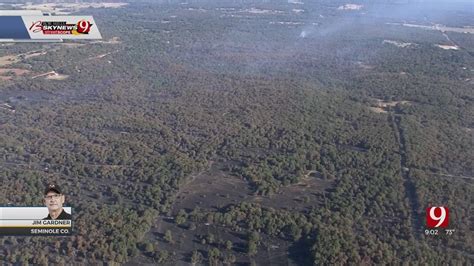 Watch Bob Mills Skynews Flies Over Seminole County Wildfire Youtube