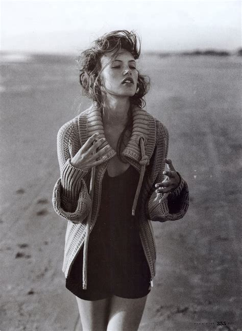 Mona Johannesson | Elle US December 2007 | Фотографии